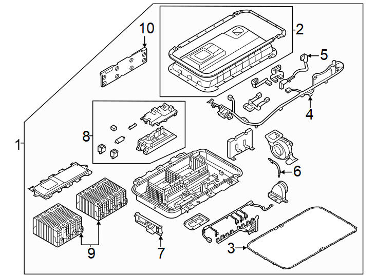 9High voltage. 2022-23. W/HYBRID. W/PHEV.https://images.simplepart.com/images/parts/motor/fullsize/1064167.png