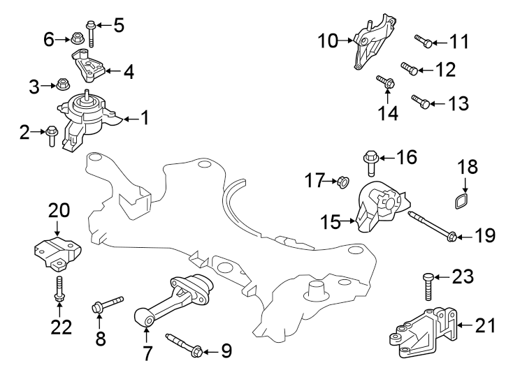 7ENGINE / TRANSAXLE. ENGINE & TRANS MOUNTING.https://images.simplepart.com/images/parts/motor/fullsize/1064270.png