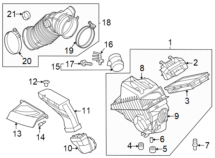 Air intake.