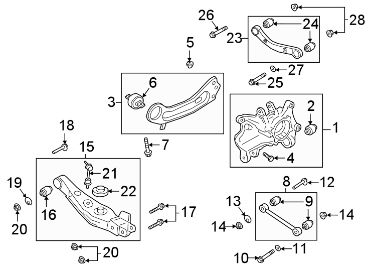 23Rear suspension. Suspension components.https://images.simplepart.com/images/parts/motor/fullsize/1064746.png