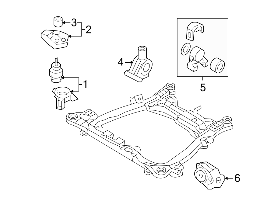 2ENGINE / TRANSAXLE. ENGINE & TRANS MOUNTING.https://images.simplepart.com/images/parts/motor/fullsize/1065160.png