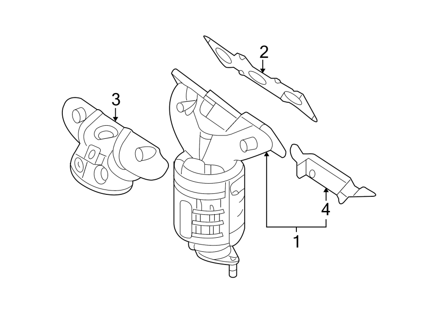 3EXHAUST SYSTEM. MANIFOLD.https://images.simplepart.com/images/parts/motor/fullsize/1065170.png