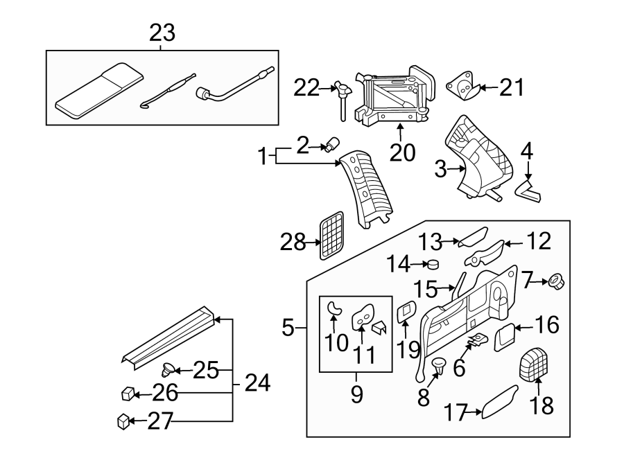 9SIDE PANEL. INTERIOR TRIM.https://images.simplepart.com/images/parts/motor/fullsize/1065480.png