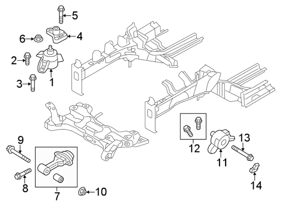 1ENGINE / TRANSAXLE. ENGINE & TRANS MOUNTING.https://images.simplepart.com/images/parts/motor/fullsize/1066175.png