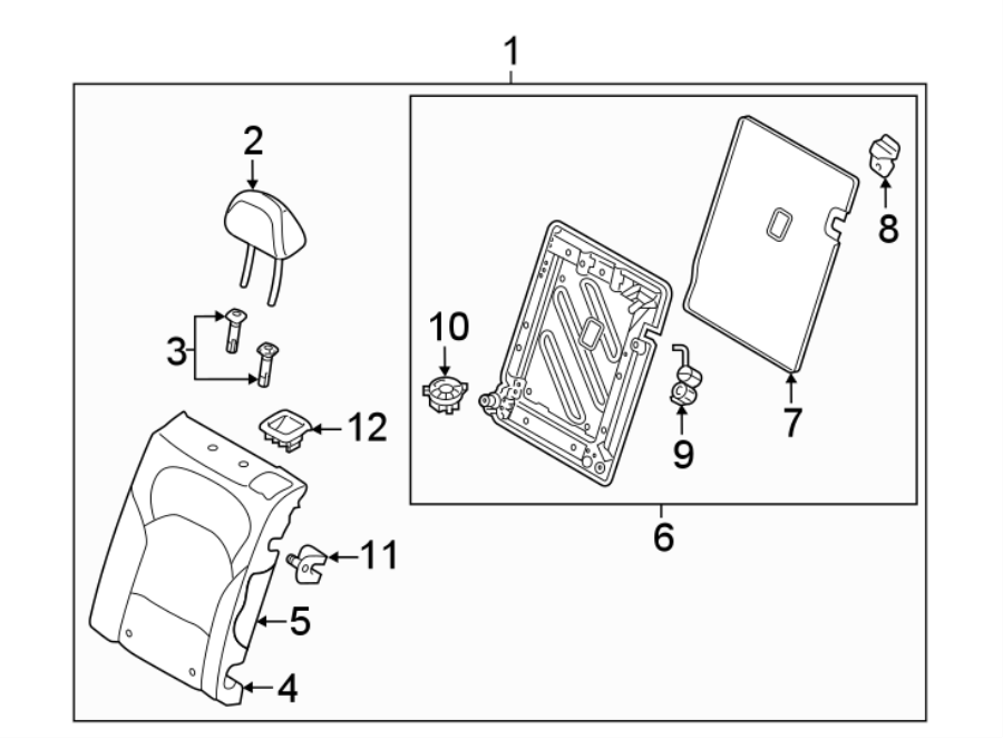 11SEATS & TRACKS. REAR SEAT COMPONENTS.https://images.simplepart.com/images/parts/motor/fullsize/1066425.png