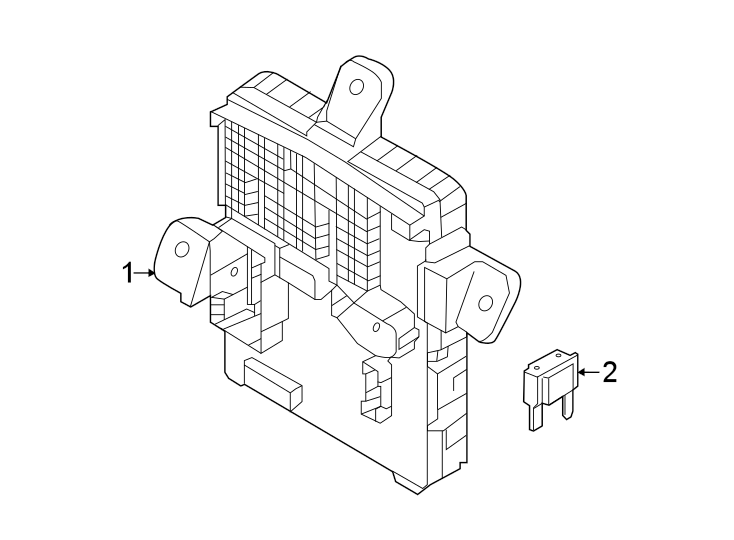 Diagram FUSE & RELAY. for your Genesis GV80  