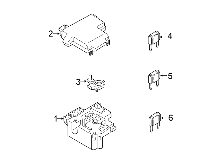 Diagram FUSE & RELAY. for your Genesis GV80  