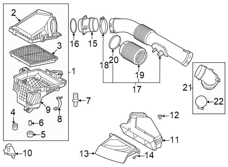 Air intake.