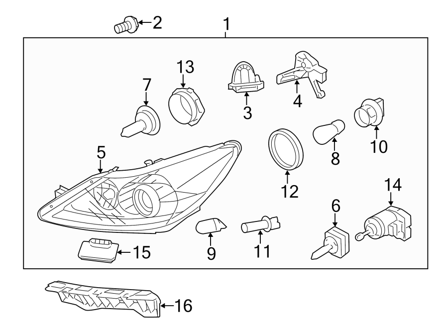 10FRONT LAMPS. HEADLAMP COMPONENTS.https://images.simplepart.com/images/parts/motor/fullsize/1075017.png