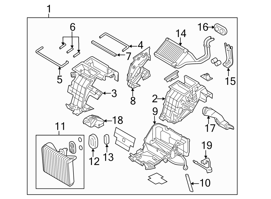 13AIR CONDITIONER & HEATER. EVAPORATOR & HEATER COMPONENTS.https://images.simplepart.com/images/parts/motor/fullsize/1075085.png