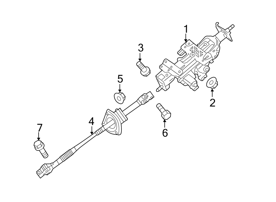 2STEERING COLUMN ASSEMBLY.https://images.simplepart.com/images/parts/motor/fullsize/1075335.png