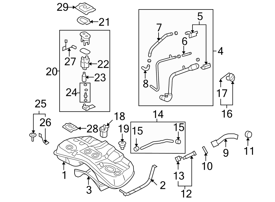 FUEL SYSTEM COMPONENTS.