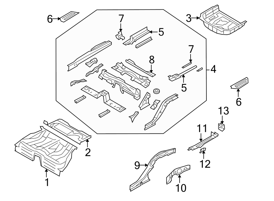 12REAR BODY & FLOOR. REAR FLOOR & RAILS.https://images.simplepart.com/images/parts/motor/fullsize/1075595.png