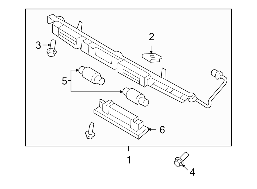 Diagram REAR LAMPS. LICENSE LAMPS. for your 2011 Hyundai Genesis   