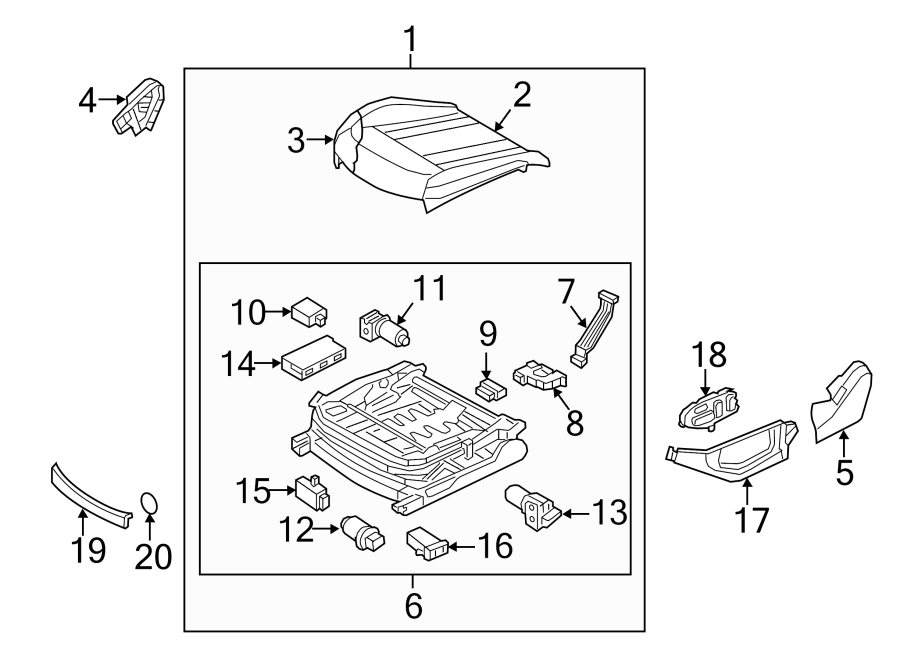 9SEATS & TRACKS. DRIVER SEAT COMPONENTS.https://images.simplepart.com/images/parts/motor/fullsize/1076500.png