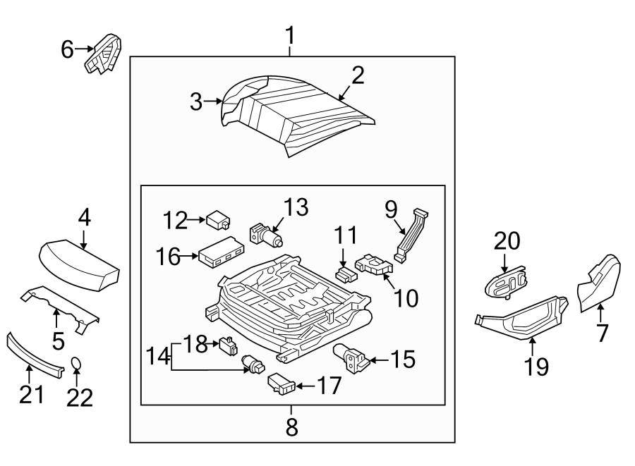 11SEATS & TRACKS. DRIVER SEAT COMPONENTS.https://images.simplepart.com/images/parts/motor/fullsize/1076505.png