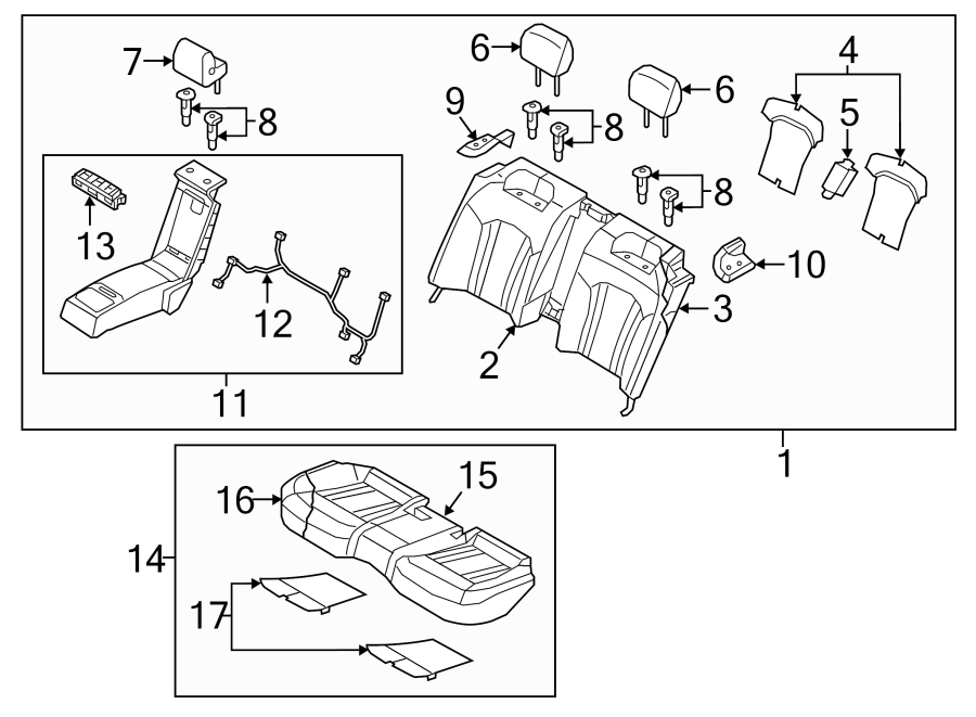 10SEATS & TRACKS. REAR SEAT COMPONENTS.https://images.simplepart.com/images/parts/motor/fullsize/1076510.png