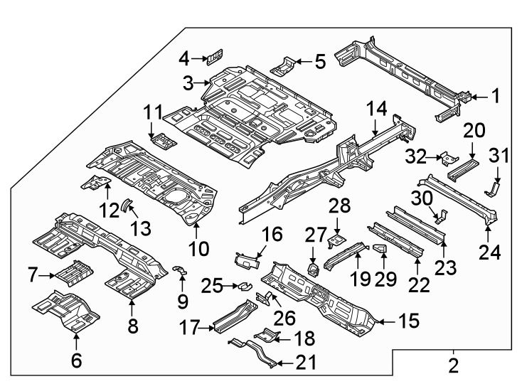 16Rear body & floor. Floor & rails.https://images.simplepart.com/images/parts/motor/fullsize/1077680.png