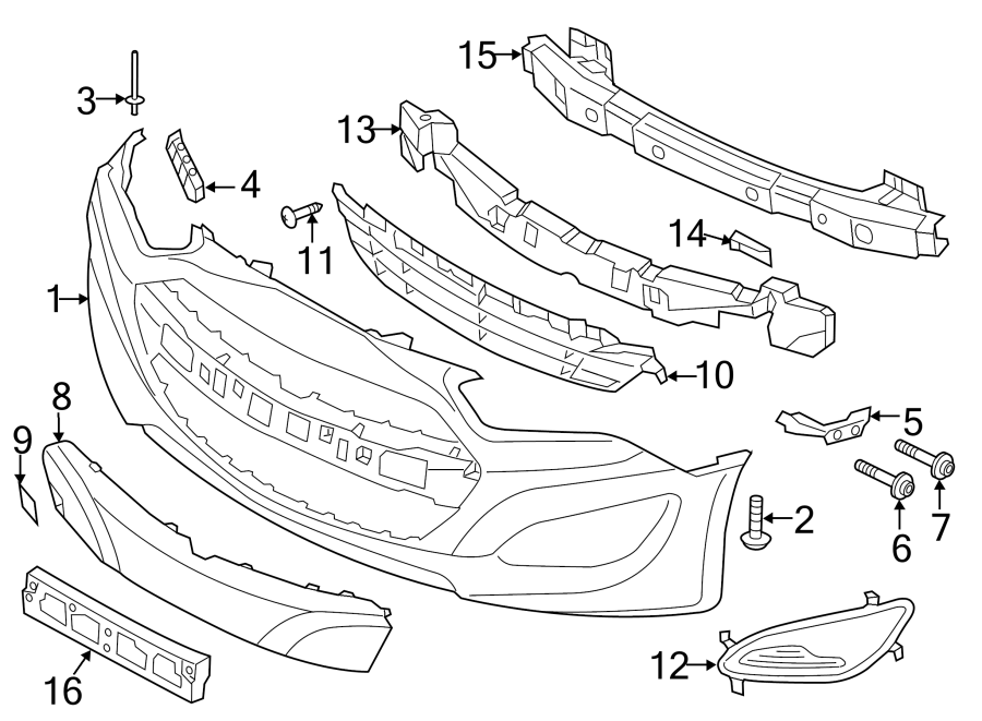 15FRONT BUMPER. BUMPER & COMPONENTS.https://images.simplepart.com/images/parts/motor/fullsize/1080012.png