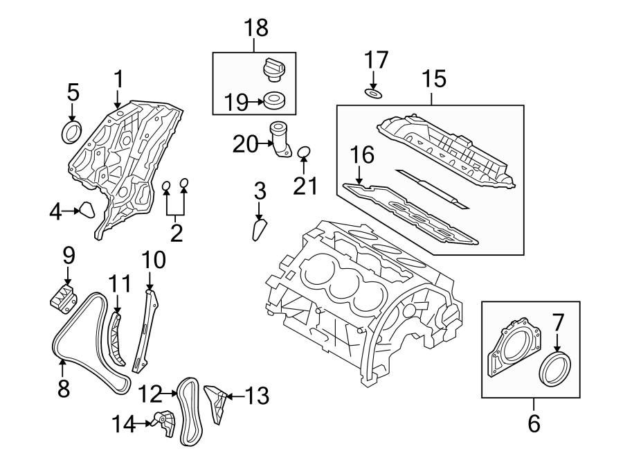 VALVE & TIMING COVERS.