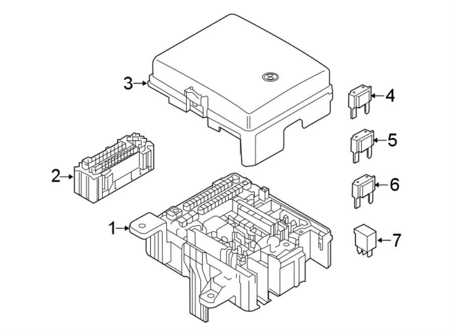 Diagram Fuse & RELAY. for your Genesis GV80  