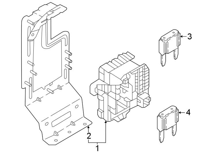 Diagram Fuse & RELAY. for your Genesis GV80  