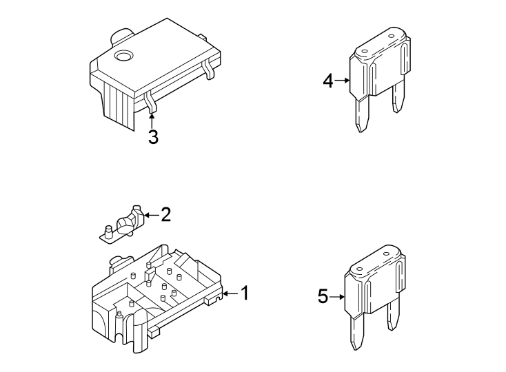 Diagram Fuse & RELAY. for your Genesis GV80  