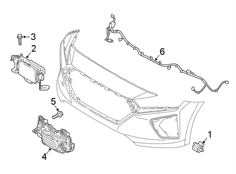 2FRONT BUMPER & GRILLE. ELECTRICAL COMPONENTS.https://images.simplepart.com/images/parts/motor/fullsize/1085020.png