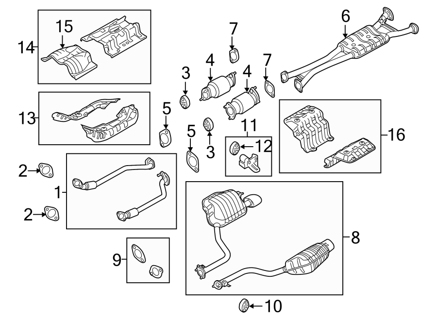 16EXHAUST SYSTEM. EXHAUST COMPONENTS.https://images.simplepart.com/images/parts/motor/fullsize/1090230.png