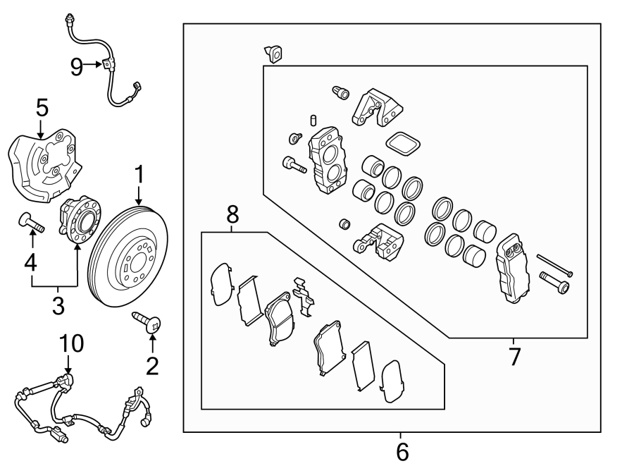 2FRONT SUSPENSION. BRAKE COMPONENTS.https://images.simplepart.com/images/parts/motor/fullsize/1090245.png