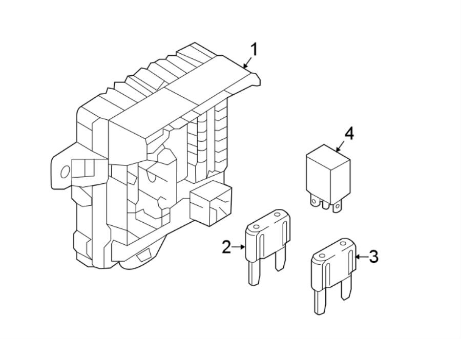 Diagram ELECTRICAL COMPONENTS. for your Genesis GV80  