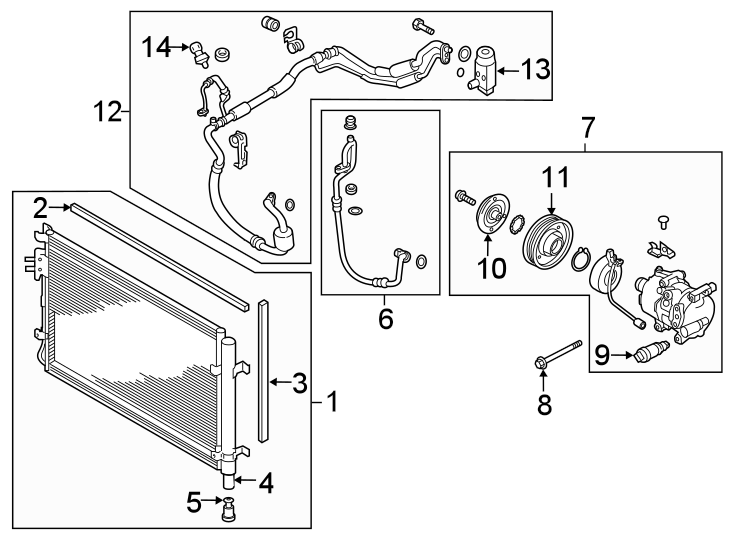 12AIR CONDITIONER & HEATER. COMPRESSOR & LINES. CONDENSER.https://images.simplepart.com/images/parts/motor/fullsize/1093060.png