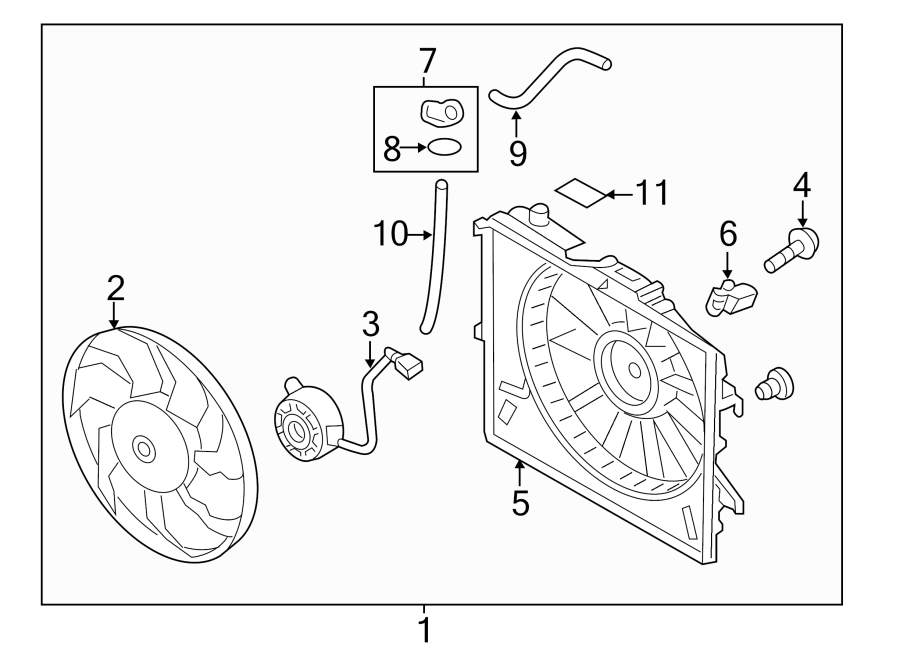 1COOLING FAN.https://images.simplepart.com/images/parts/motor/fullsize/1095040.png