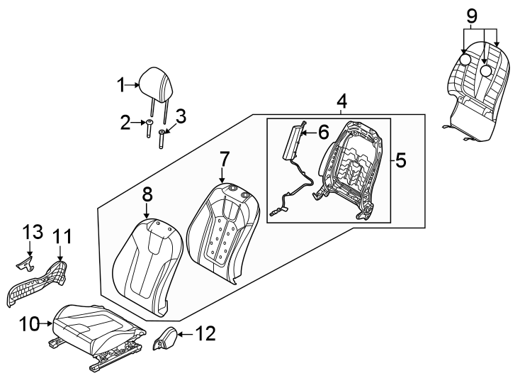 1SEATS & TRACKS. PASSENGER SEAT COMPONENTS.https://images.simplepart.com/images/parts/motor/fullsize/1096452.png