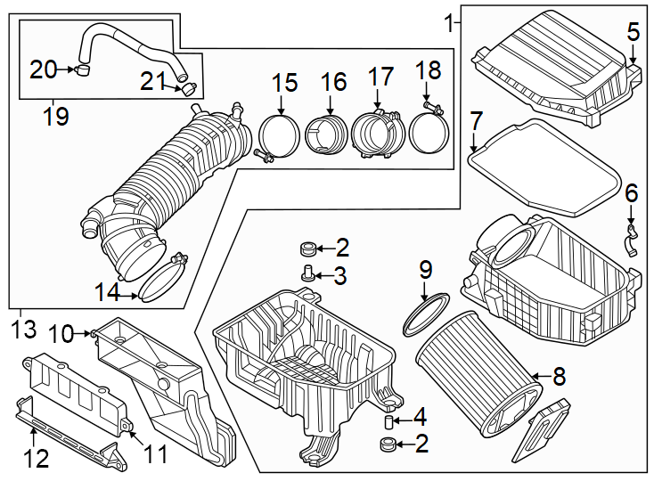 142. 0 liter turbo. Front. Lower. Rear. Type 1. Type 2. Upper.https://images.simplepart.com/images/parts/motor/fullsize/1098885.png