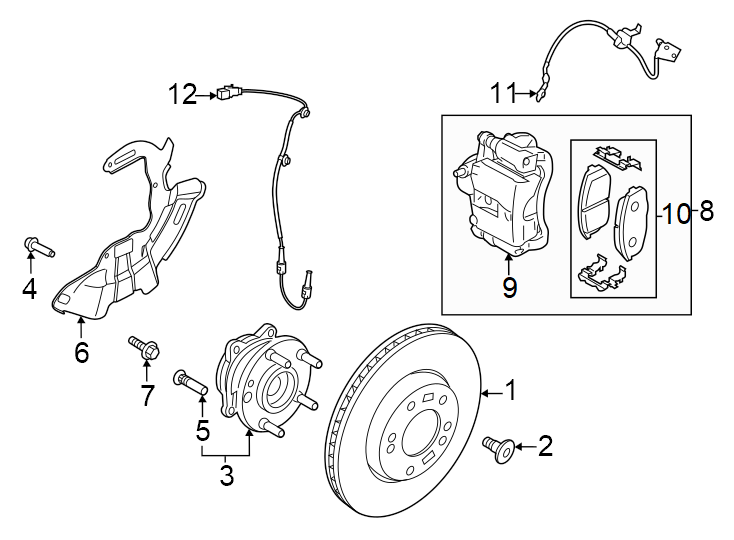 Diagram W/N model. for your 2021 Hyundai Veloster N   