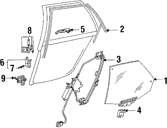 1REAR DOOR. GLASS & HARDWARE.https://images.simplepart.com/images/parts/motor/fullsize/1308200.png