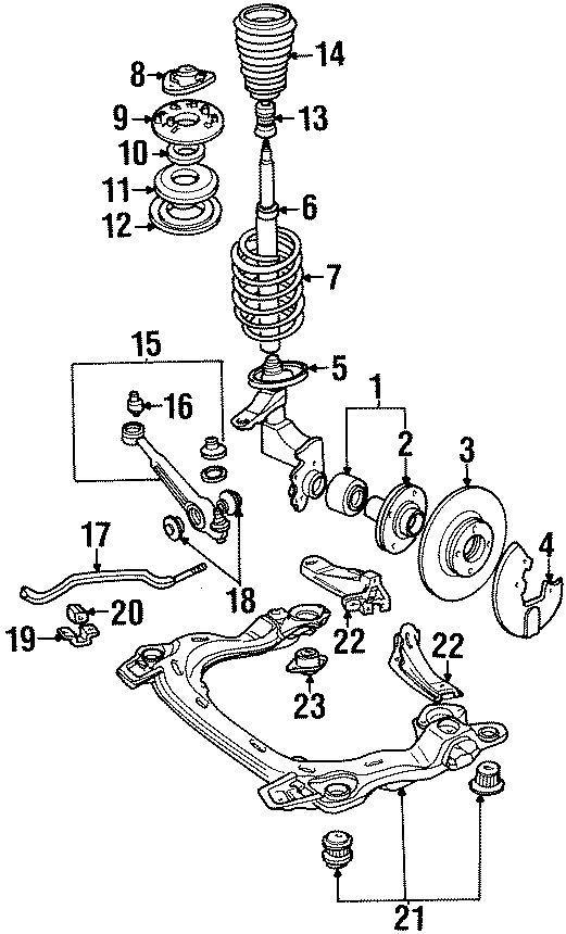 1FRONT SUSPENSION. BRAKE COMPONENTS. SUSPENSION COMPONENTS.https://images.simplepart.com/images/parts/motor/fullsize/1310580.png