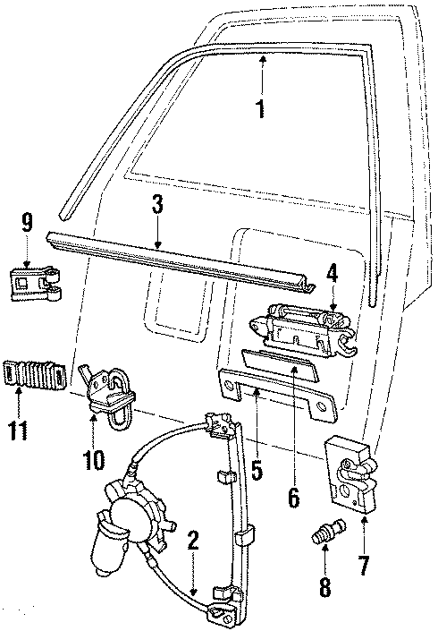 4FRONT DOOR. GLASS & HARDWARE.https://images.simplepart.com/images/parts/motor/fullsize/1310645.png