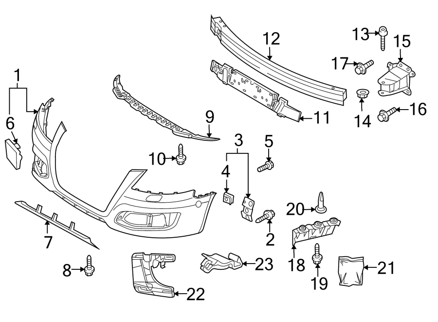 5FRONT BUMPER & GRILLE. BUMPER & COMPONENTS.https://images.simplepart.com/images/parts/motor/fullsize/1311007.png