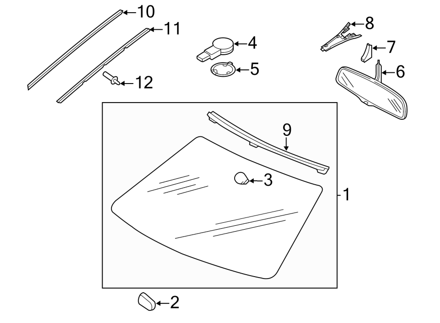 6WINDSHIELD. GLASS. REVEAL MOLDINGS.https://images.simplepart.com/images/parts/motor/fullsize/1311390.png