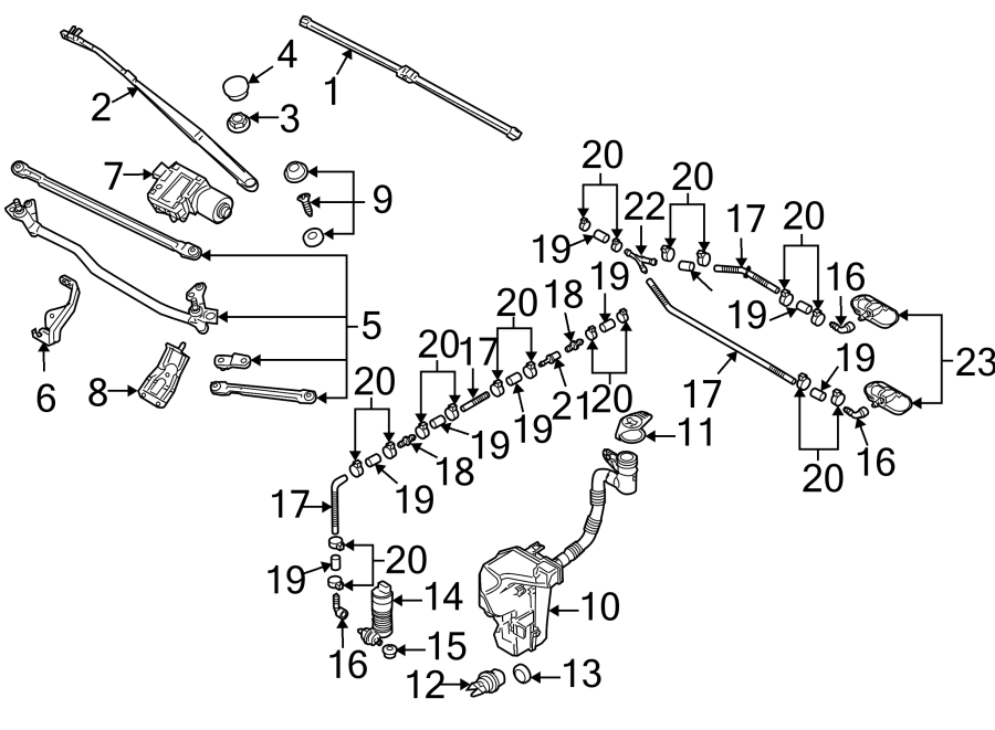 16WINDSHIELD. WIPER & WASHER COMPONENTS.https://images.simplepart.com/images/parts/motor/fullsize/1311395.png