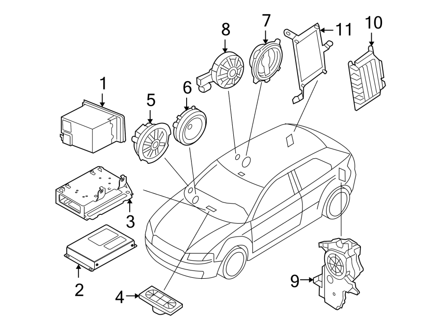 9INSTRUMENT PANEL. SOUND SYSTEM.https://images.simplepart.com/images/parts/motor/fullsize/1311435.png