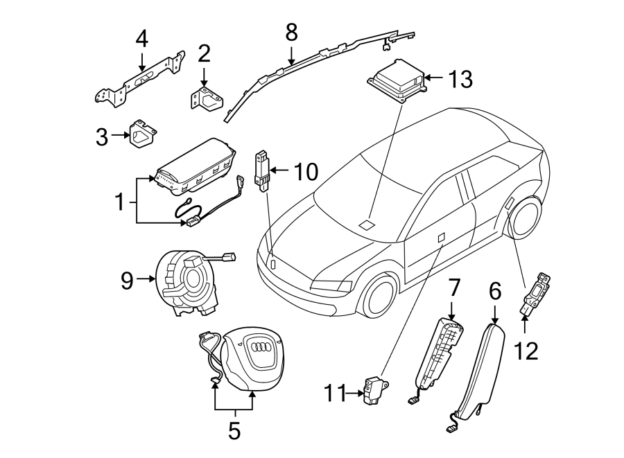 13RESTRAINT SYSTEMS. AIR BAG COMPONENTS.https://images.simplepart.com/images/parts/motor/fullsize/1311460.png