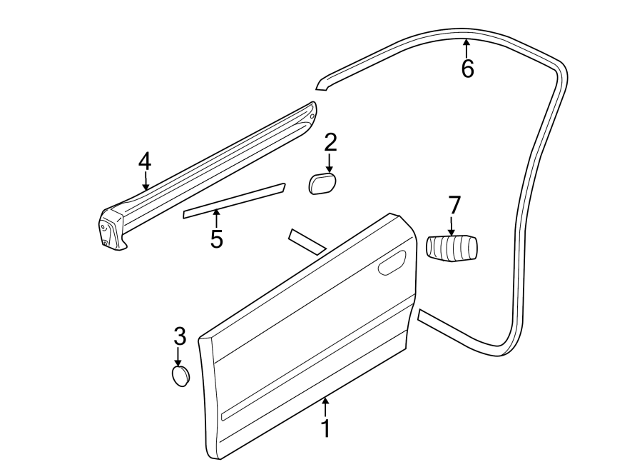 1FRONT DOOR. DOOR & COMPONENTS.https://images.simplepart.com/images/parts/motor/fullsize/1311555.png