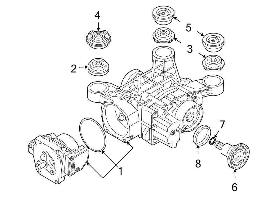 REAR SUSPENSION. AXLE & DIFFERENTIAL.