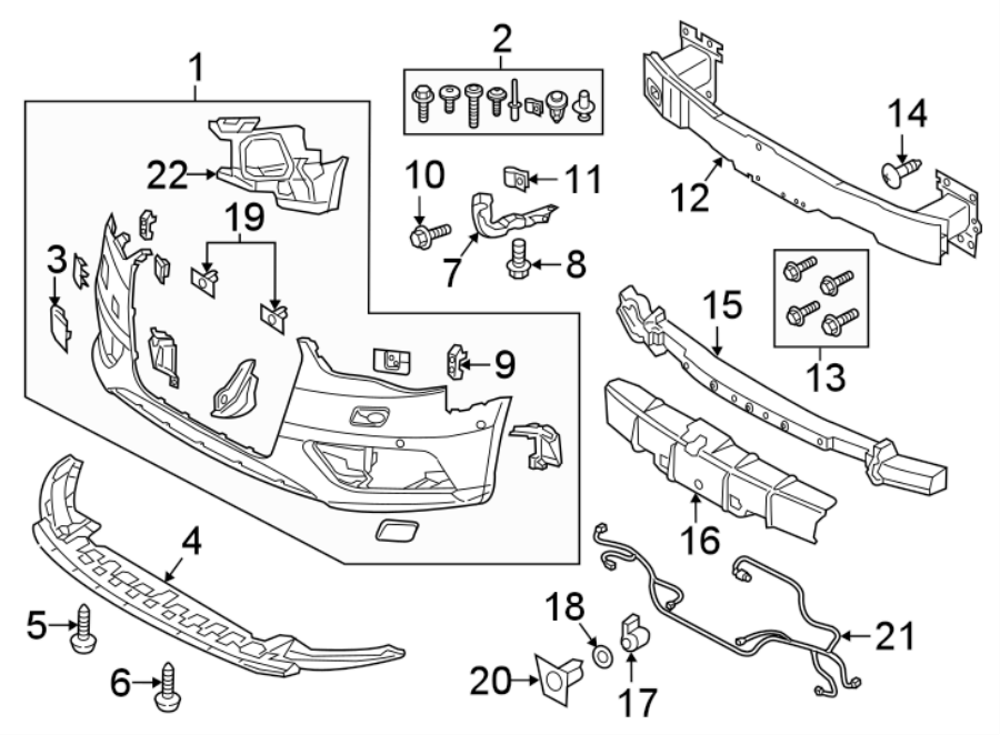 7FRONT BUMPER & GRILLE. BUMPER & COMPONENTS.https://images.simplepart.com/images/parts/motor/fullsize/1312019.png