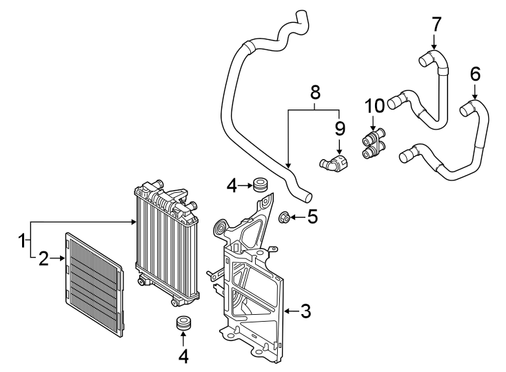 9Radiator & components.https://images.simplepart.com/images/parts/motor/fullsize/1312122.png