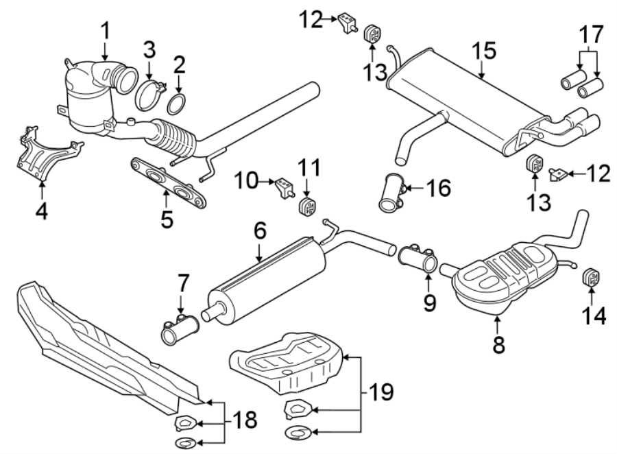 1EXHAUST SYSTEM. EXHAUST COMPONENTS.https://images.simplepart.com/images/parts/motor/fullsize/1312417.png