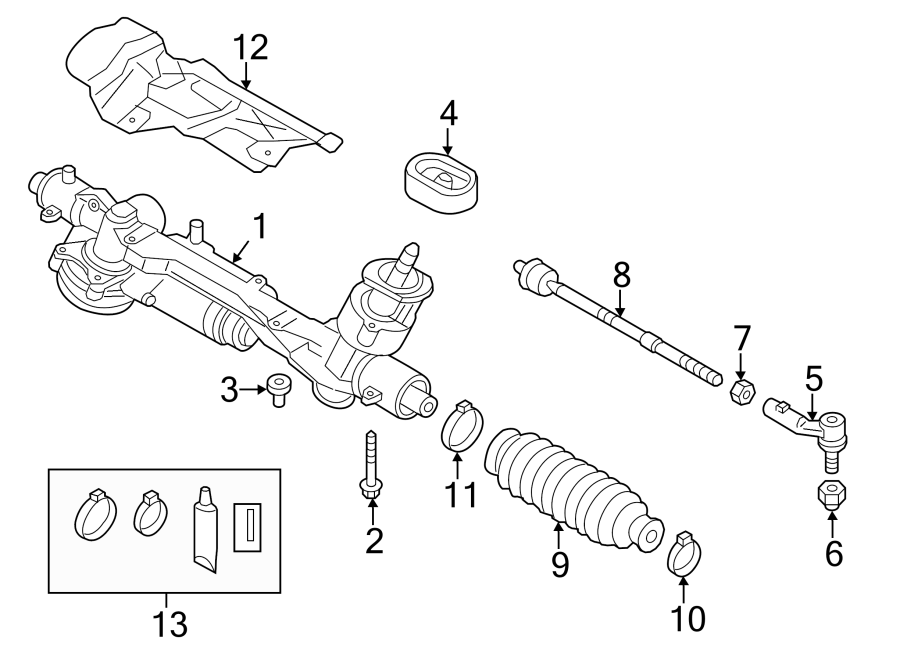 STEERING GEAR & LINKAGE.